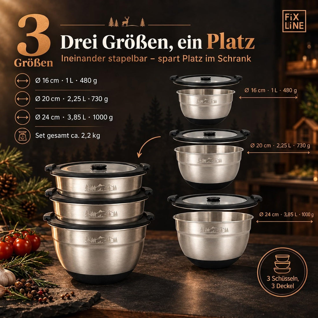 Platzsparend
