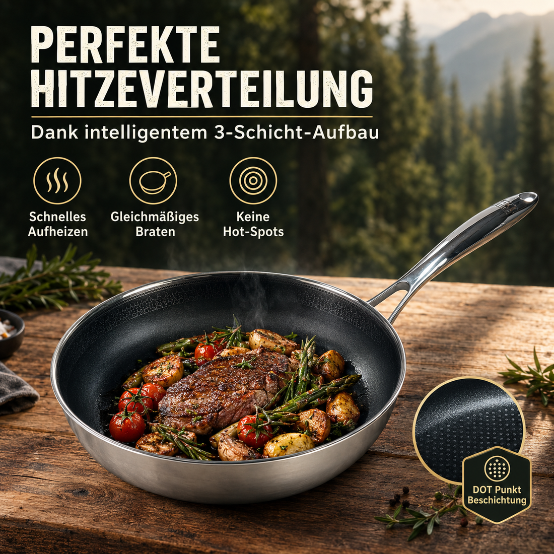 Die perfekte Pfanne für jeden Anlass