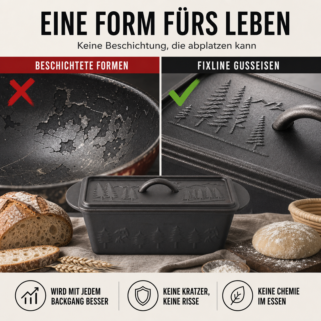 Unser massives Gusseisen